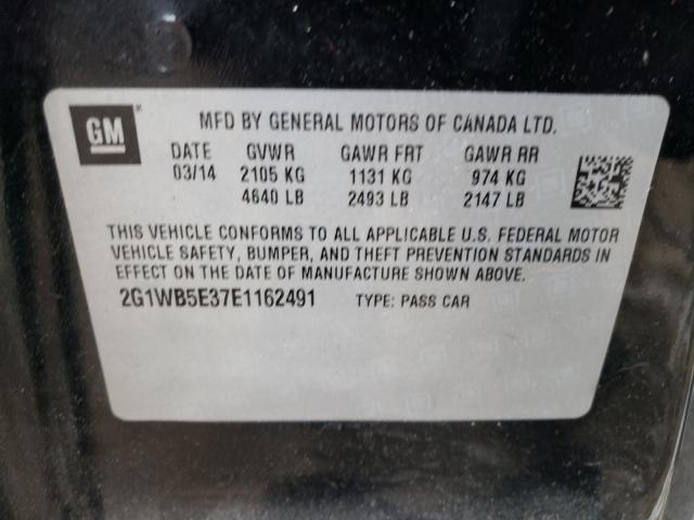 Photo 11 VIN: 2G1WB5E37E1162491 - CHEVROLET IMPALA LIM 