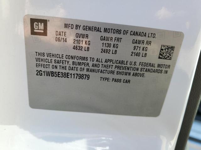 Photo 12 VIN: 2G1WB5E38E1179879 - CHEVROLET IMPALA LIM 