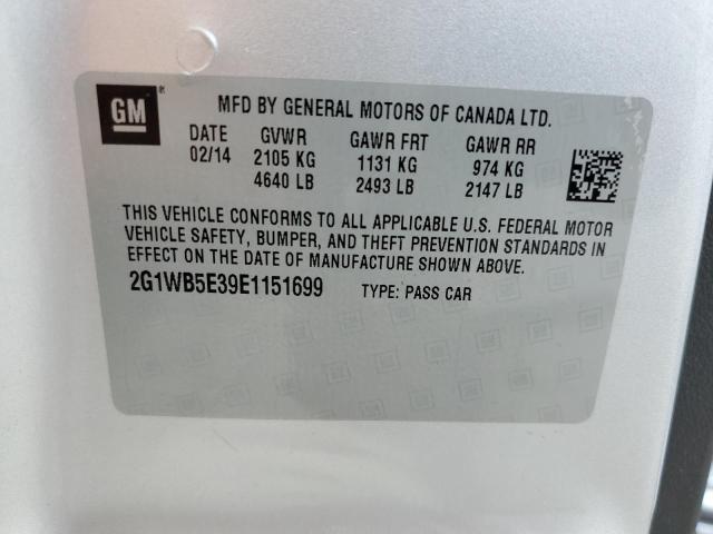 Photo 11 VIN: 2G1WB5E39E1151699 - CHEVROLET IMPALA LIM 