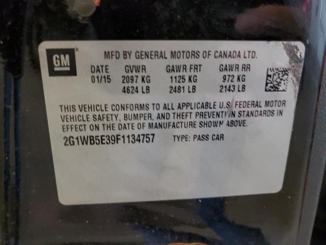 Photo 11 VIN: 2G1WB5E39F1134757 - CHEVROLET IMPALA 