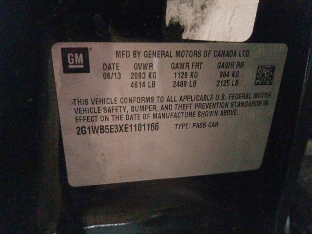 Photo 9 VIN: 2G1WB5E3XE1101166 - CHEVROLET IMPALA LIM 