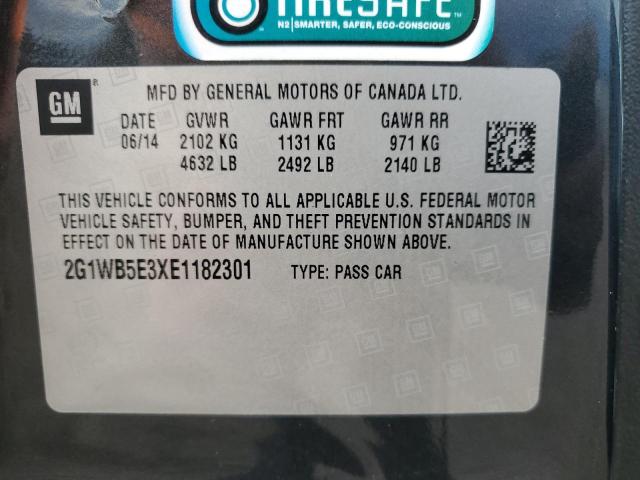 Photo 11 VIN: 2G1WB5E3XE1182301 - CHEVROLET IMPALA LIM 