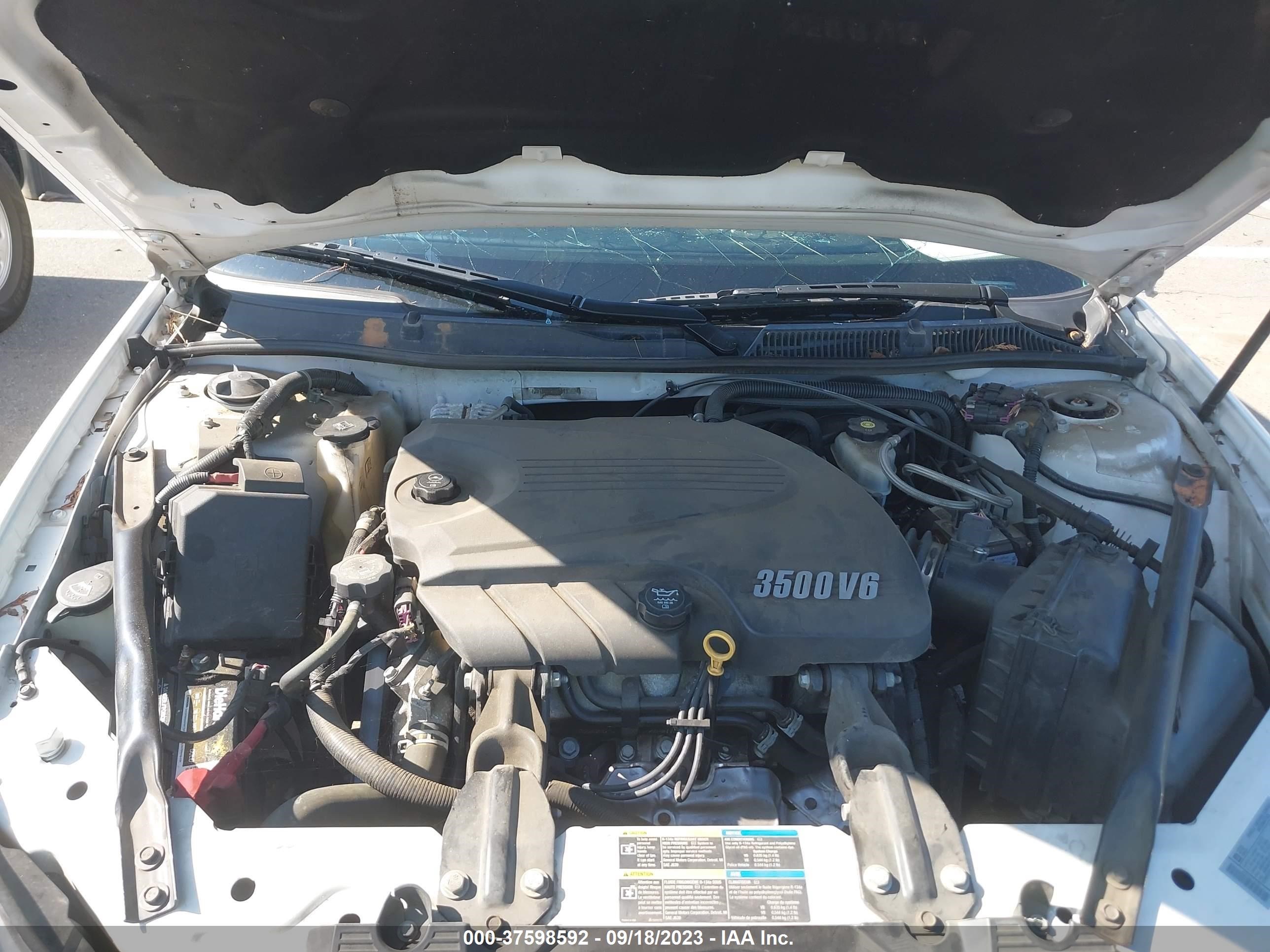 Photo 9 VIN: 2G1WB5EK6A1113624 - CHEVROLET IMPALA 