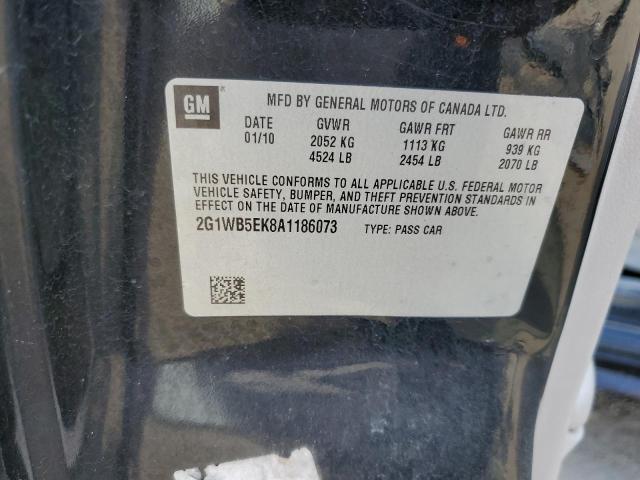 Photo 12 VIN: 2G1WB5EK8A1186073 - CHEVROLET IMPALA LT 