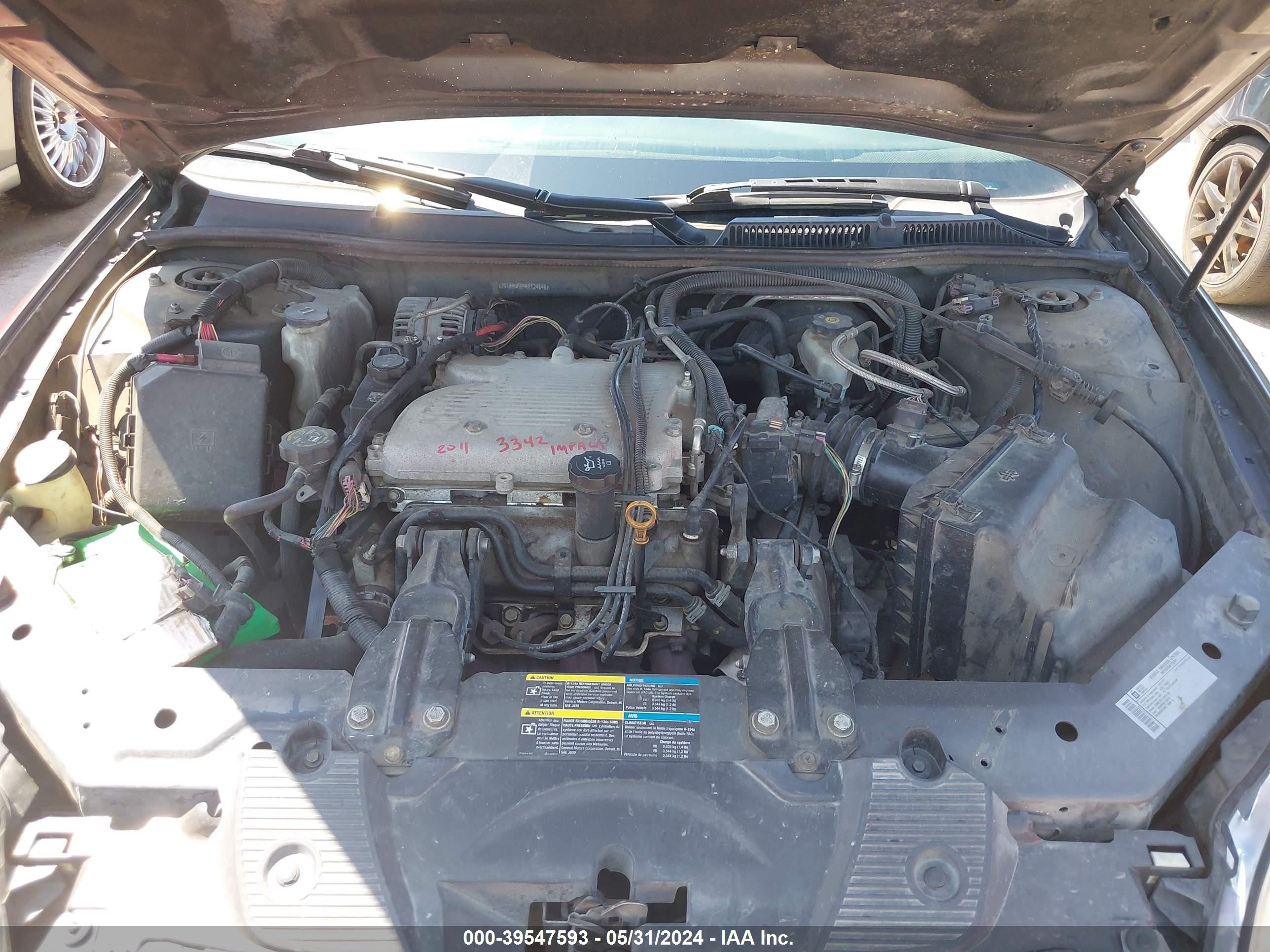 Photo 9 VIN: 2G1WB5EK9A1124648 - CHEVROLET IMPALA 