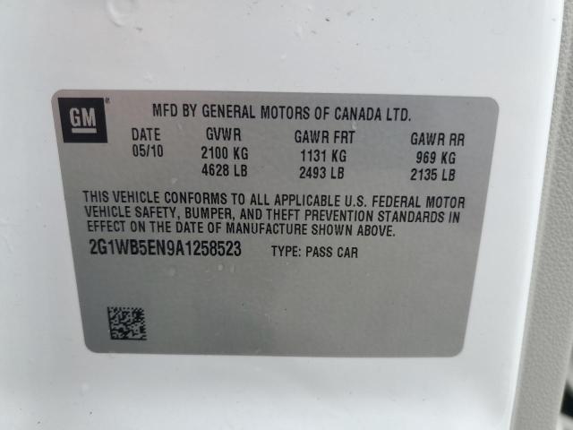 Photo 11 VIN: 2G1WB5EN9A1258523 - CHEVROLET IMPALA 