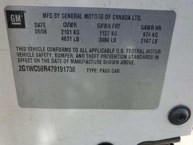 Photo 11 VIN: 2G1WC58R479191738 - CHEVROLET IMPALA LT 