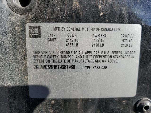 Photo 11 VIN: 2G1WC58R679387969 - CHEVROLET IMPALA LT 