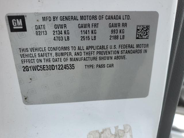 Photo 9 VIN: 2G1WC5E30D1224535 - CHEVROLET IMPALA LTZ 