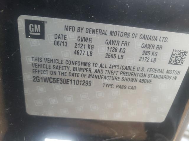 Photo 9 VIN: 2G1WC5E30E1101299 - CHEVROLET IMPALA LIM 