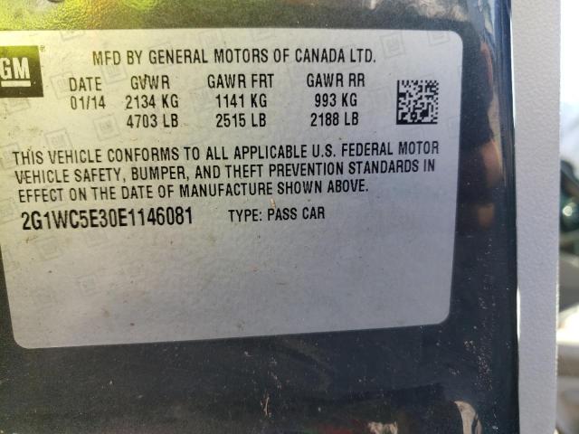 Photo 9 VIN: 2G1WC5E30E1146081 - CHEVROLET IMPALA LIM 