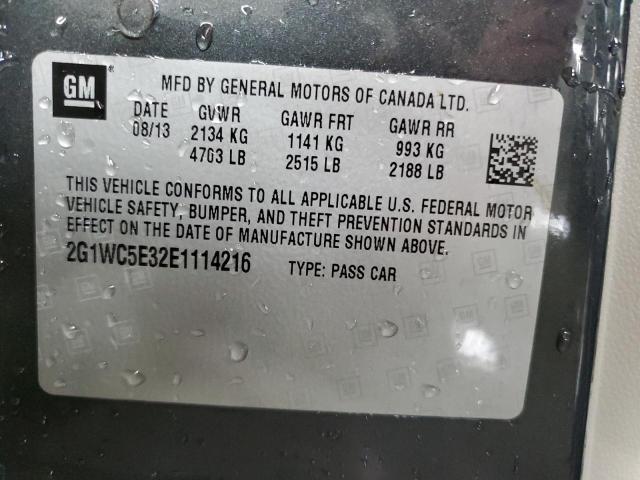 Photo 11 VIN: 2G1WC5E32E1114216 - CHEVROLET IMPALA LIM 