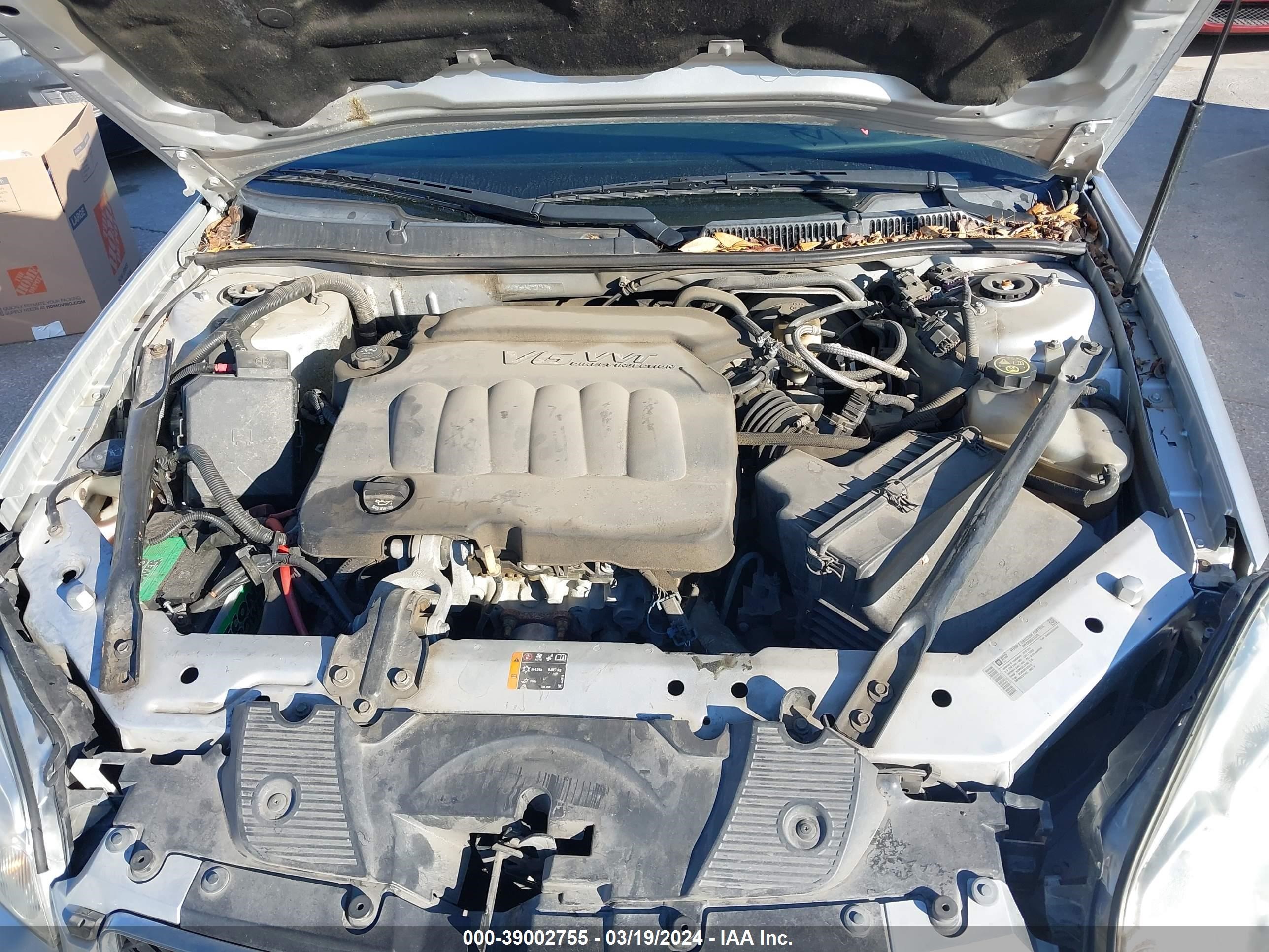 Photo 9 VIN: 2G1WC5E34D1207379 - CHEVROLET IMPALA 