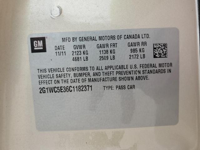 Photo 11 VIN: 2G1WC5E36C1182371 - CHEVROLET IMPALA LTZ 