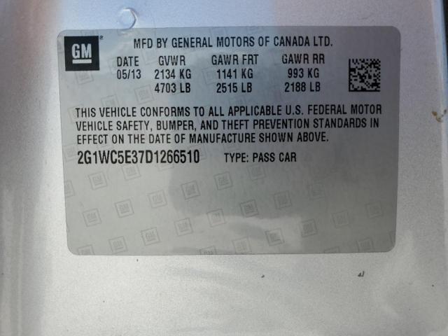 Photo 11 VIN: 2G1WC5E37D1266510 - CHEVROLET IMPALA LTZ 