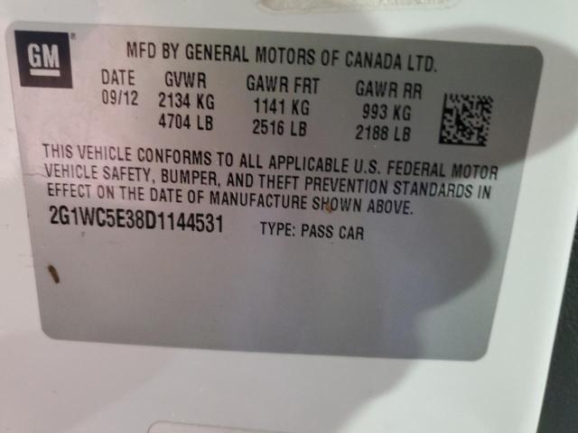 Photo 11 VIN: 2G1WC5E38D1144531 - CHEVROLET IMPALA LTZ 