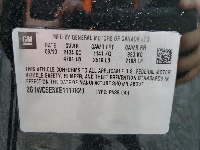 Photo 9 VIN: 2G1WC5E3XE1117820 - CHEVROLET IMPALA 