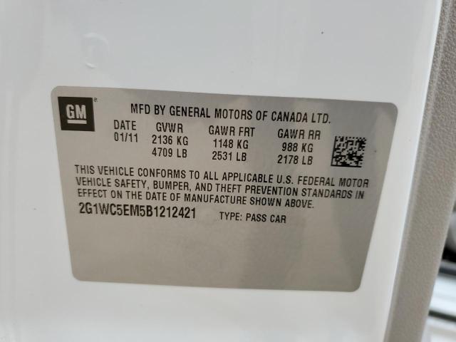 Photo 12 VIN: 2G1WC5EM5B1212421 - CHEVROLET IMPALA 