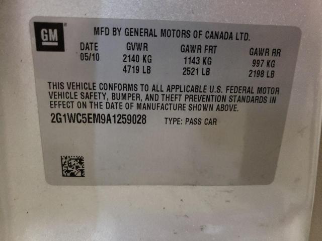 Photo 11 VIN: 2G1WC5EM9A1259028 - CHEVROLET IMPALA LTZ 