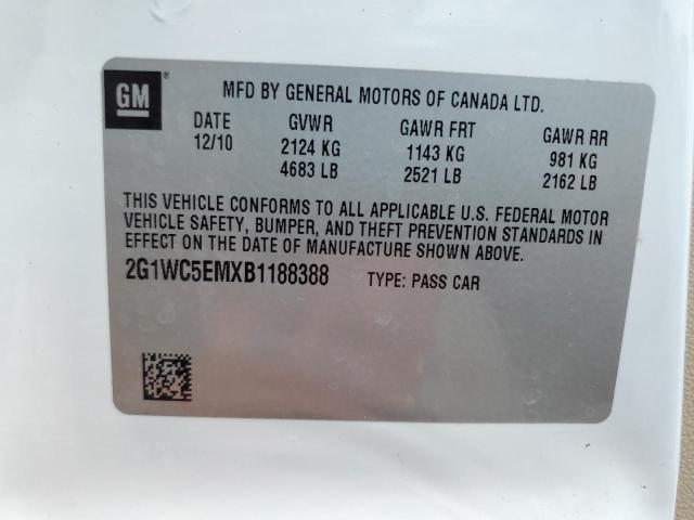 Photo 12 VIN: 2G1WC5EMXB1188388 - CHEVROLET IMPALA LTZ 