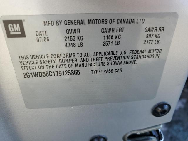 Photo 11 VIN: 2G1WD58C179125365 - CHEVROLET IMPALA 