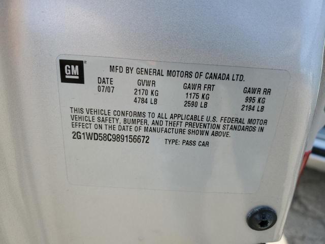 Photo 11 VIN: 2G1WD58C989156672 - CHEVROLET IMPALA SUP 