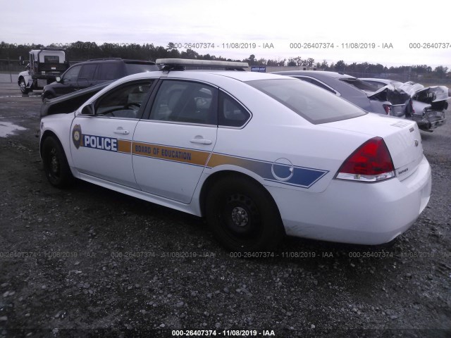 Photo 2 VIN: 2G1WD5E30C1172111 - CHEVROLET IMPALA POLICE 