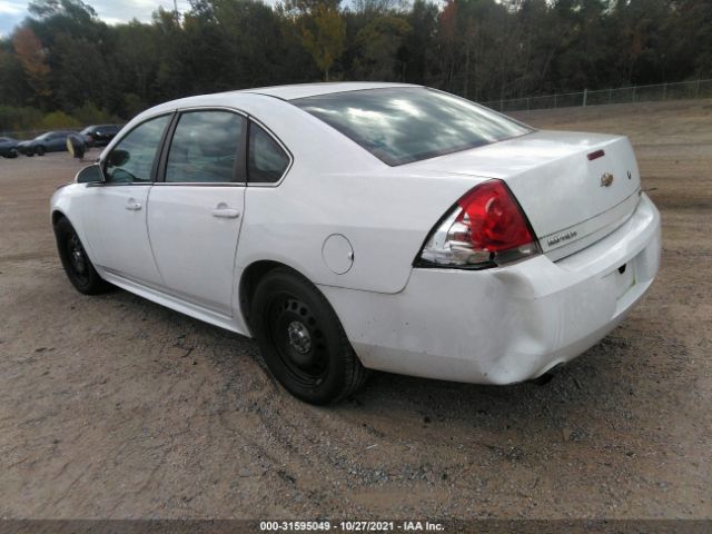 Photo 2 VIN: 2G1WD5E33C1311969 - CHEVROLET IMPALA POLICE 