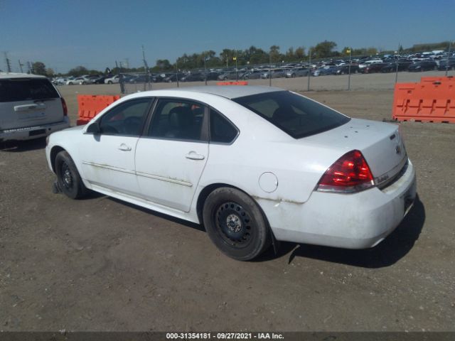 Photo 2 VIN: 2G1WD5E38C1160983 - CHEVROLET IMPALA POLICE 