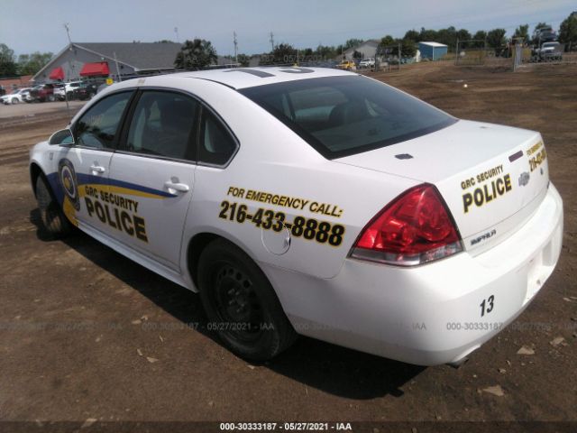 Photo 2 VIN: 2G1WD5E39C1313564 - CHEVROLET IMPALA POLICE 