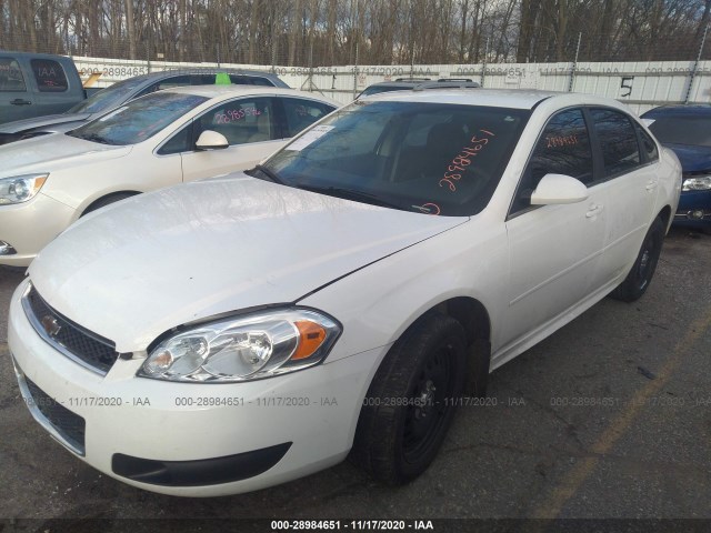 Photo 1 VIN: 2G1WD5E3XC1162007 - CHEVROLET IMPALA POLICE 