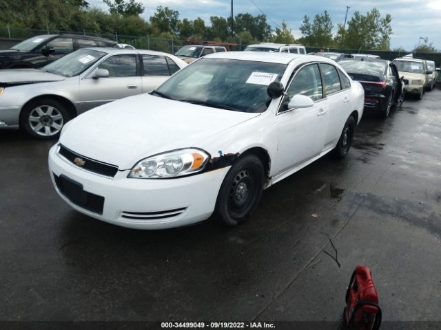 Photo 1 VIN: 2G1WD5E3XC1183326 - CHEVROLET IMPALA POLICE 