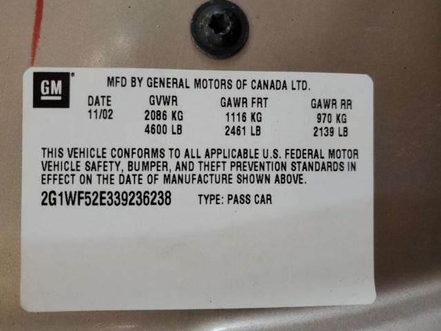 Photo 11 VIN: 2G1WF52E339236238 - CHEVROLET IMPALA 