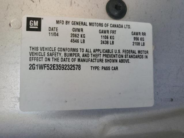 Photo 11 VIN: 2G1WF52E359232578 - CHEVROLET IMPALA 