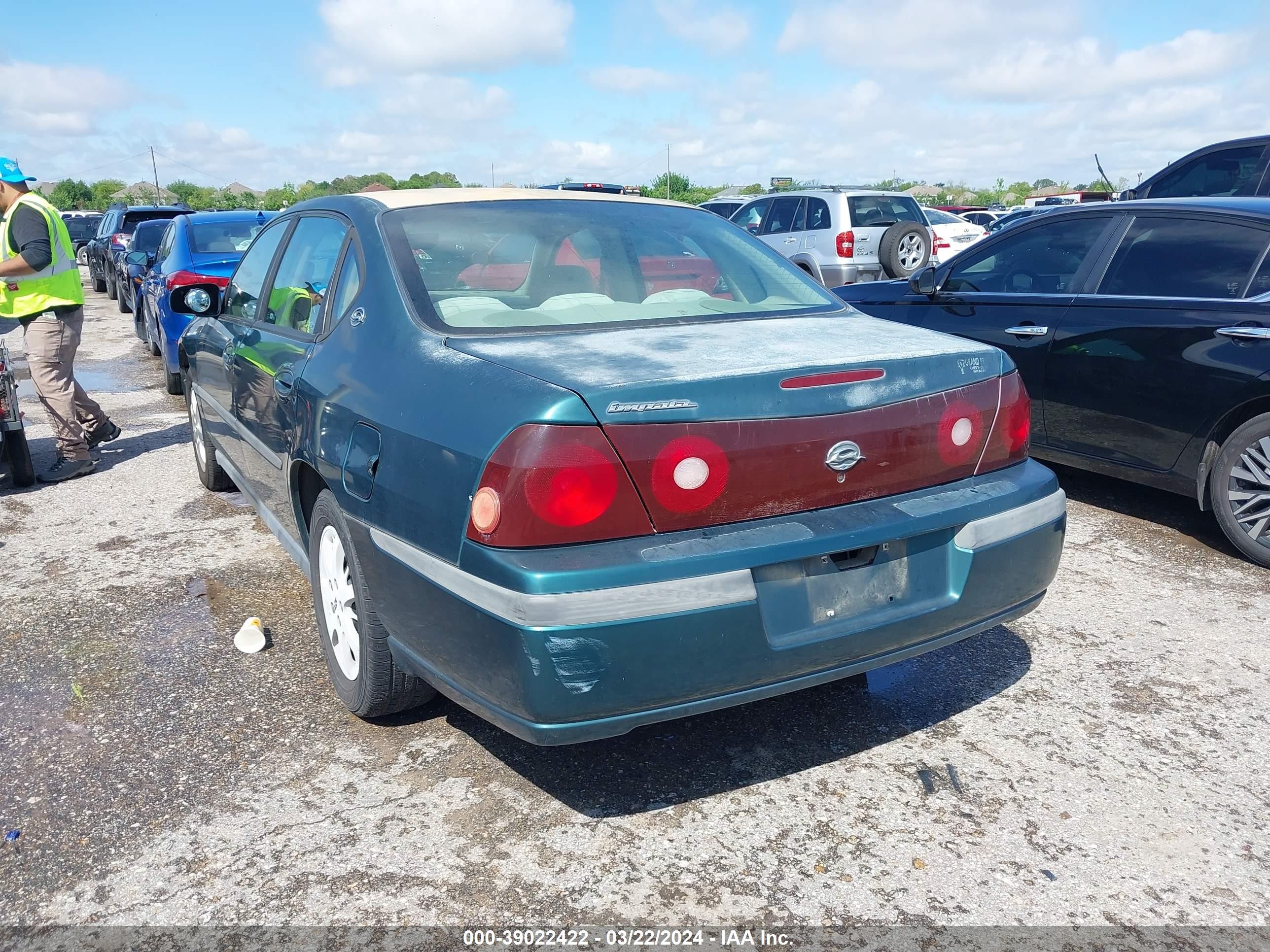 Photo 2 VIN: 2G1WF52E619126359 - CHEVROLET IMPALA 