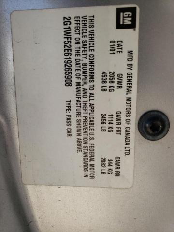 Photo 9 VIN: 2G1WF52E619265908 - CHEVROLET IMPALA 