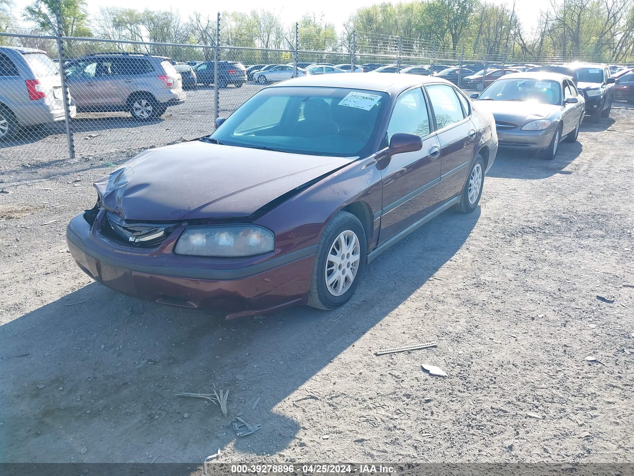 Photo 1 VIN: 2G1WF52E639398364 - CHEVROLET IMPALA 