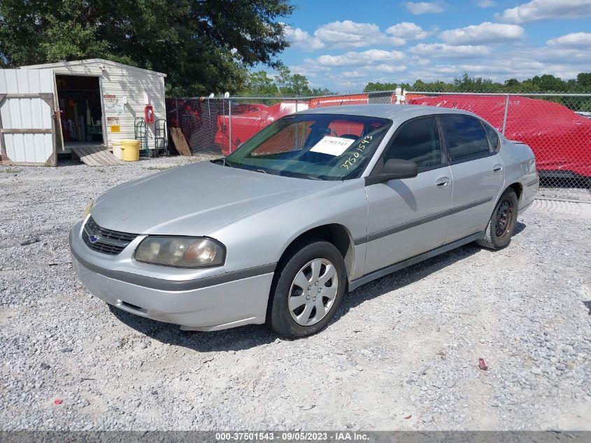 Photo 1 VIN: 2G1WF52E829193689 - CHEVROLET IMPALA 