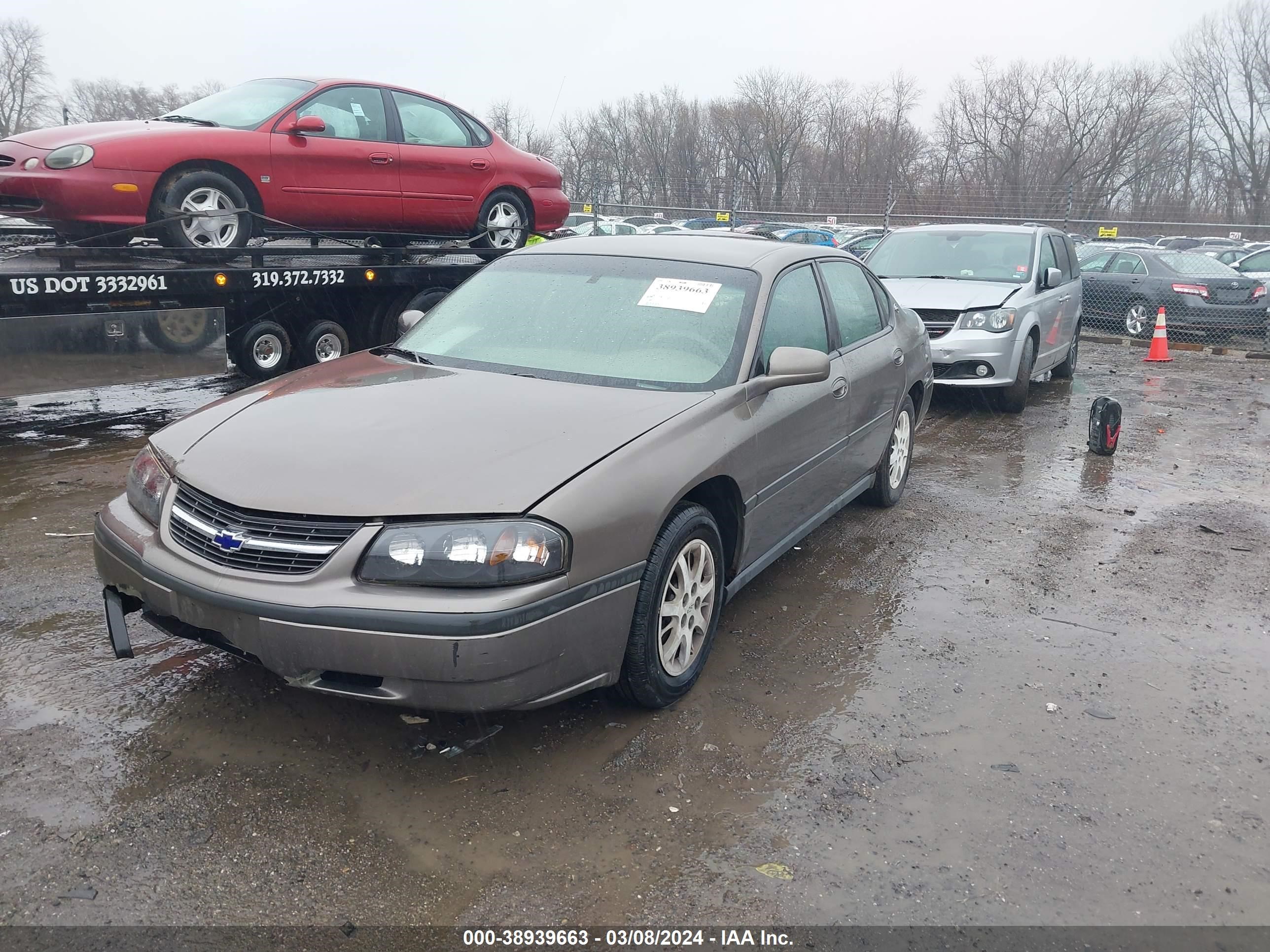 Photo 1 VIN: 2G1WF55E229237472 - CHEVROLET IMPALA 