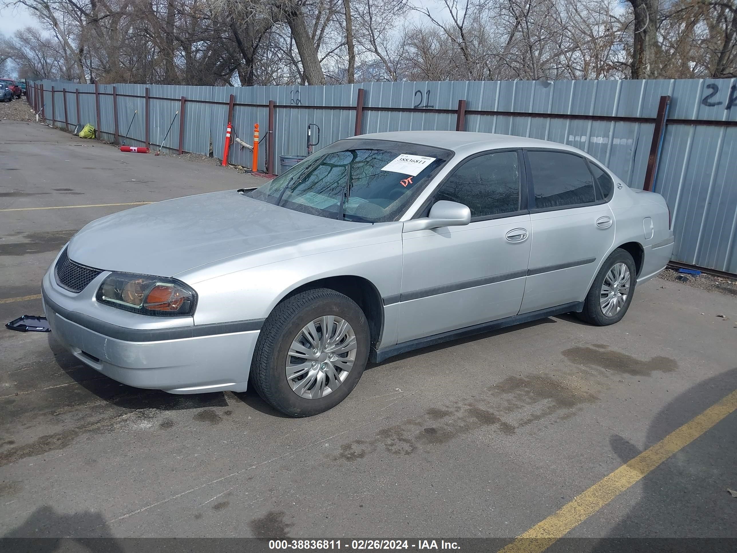 Photo 1 VIN: 2G1WF55E829260741 - CHEVROLET IMPALA 