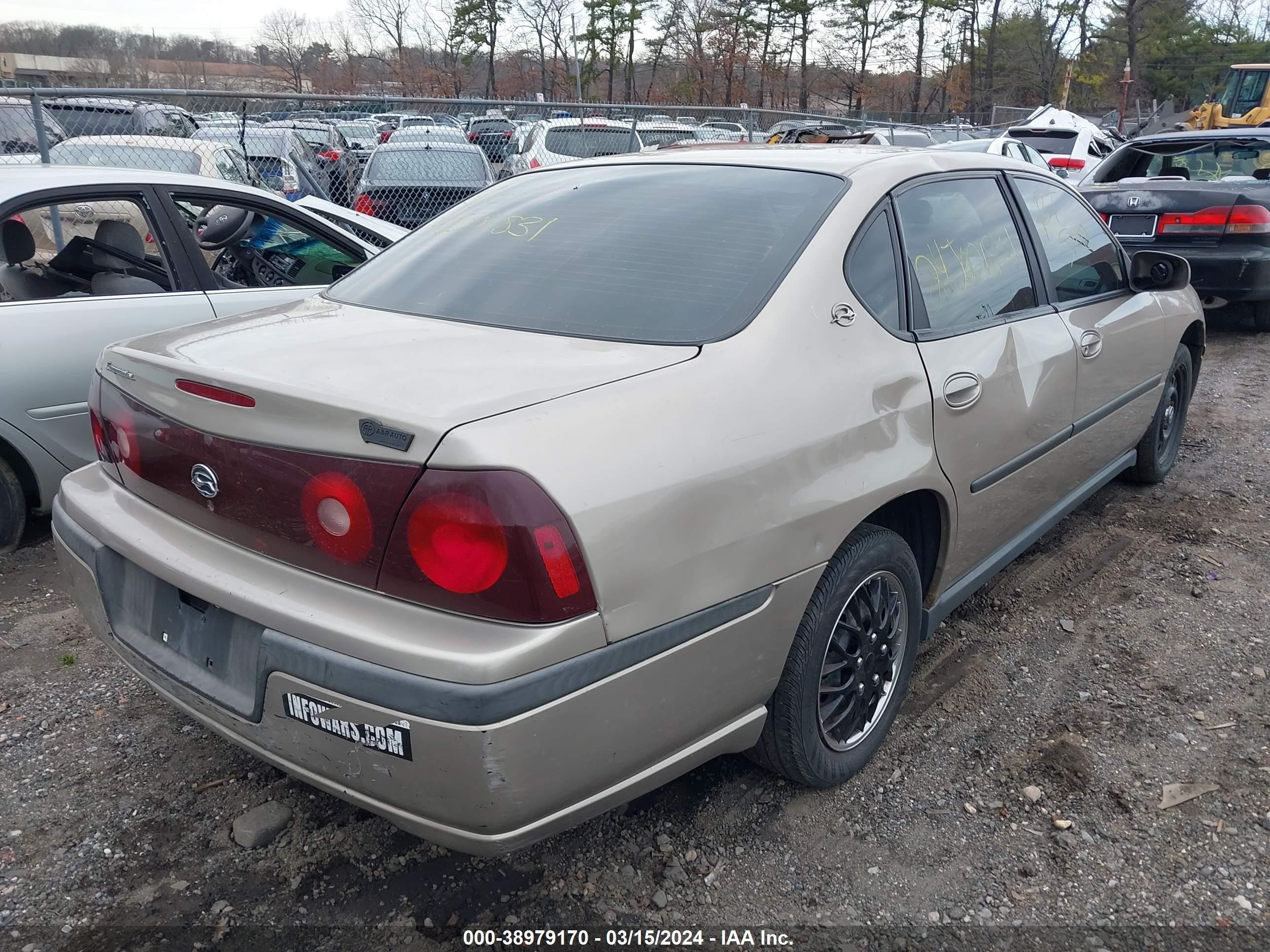 Photo 3 VIN: 2G1WF55E929369905 - CHEVROLET IMPALA 