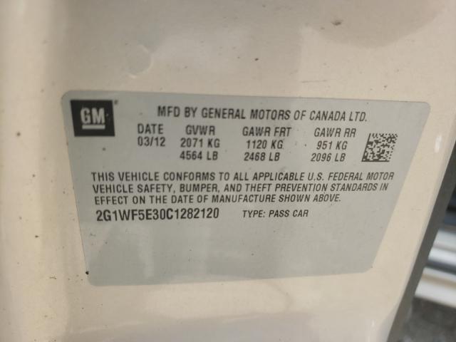 Photo 9 VIN: 2G1WF5E30C1282120 - CHEVROLET IMPALA LS 