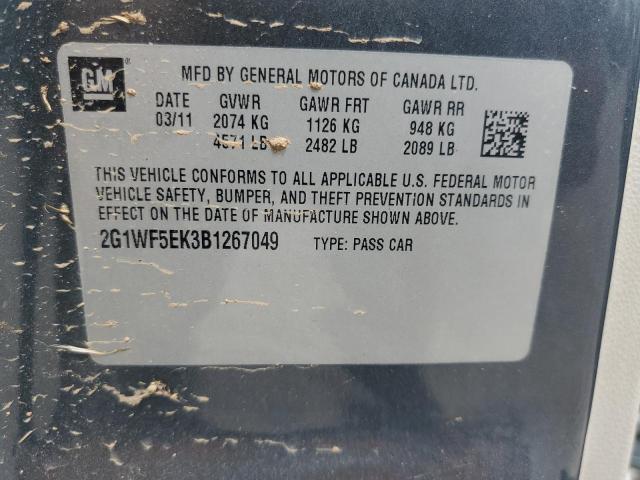 Photo 11 VIN: 2G1WF5EK3B1267049 - CHEVROLET IMPALA 