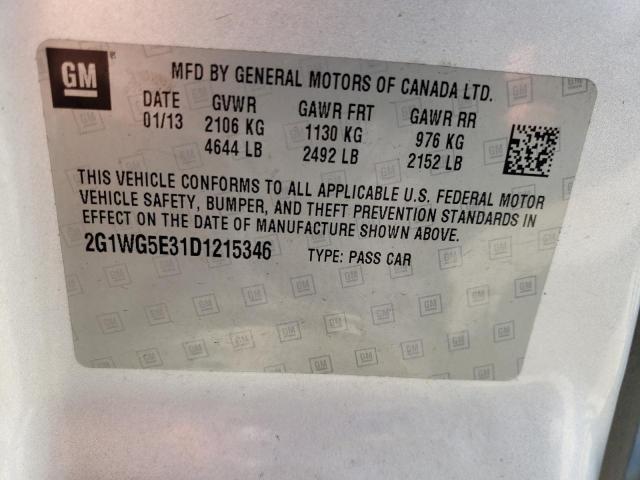 Photo 11 VIN: 2G1WG5E31D1215346 - CHEVROLET IMPALA LT 