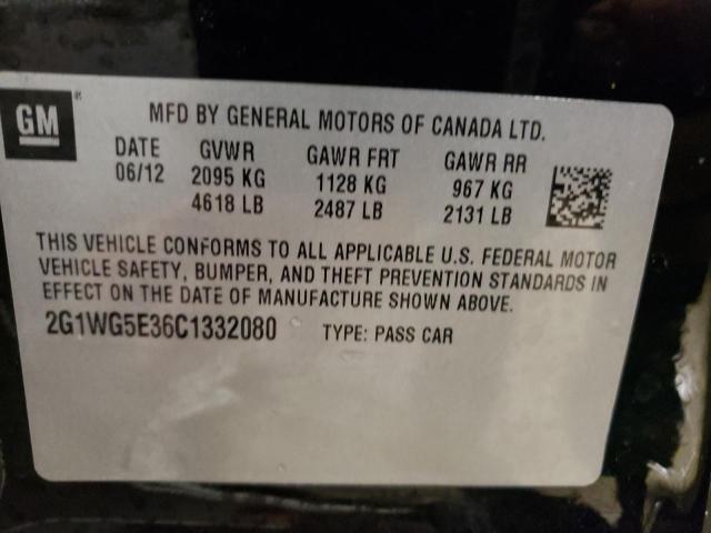 Photo 11 VIN: 2G1WG5E36C1332080 - CHEVROLET IMPALA LT 