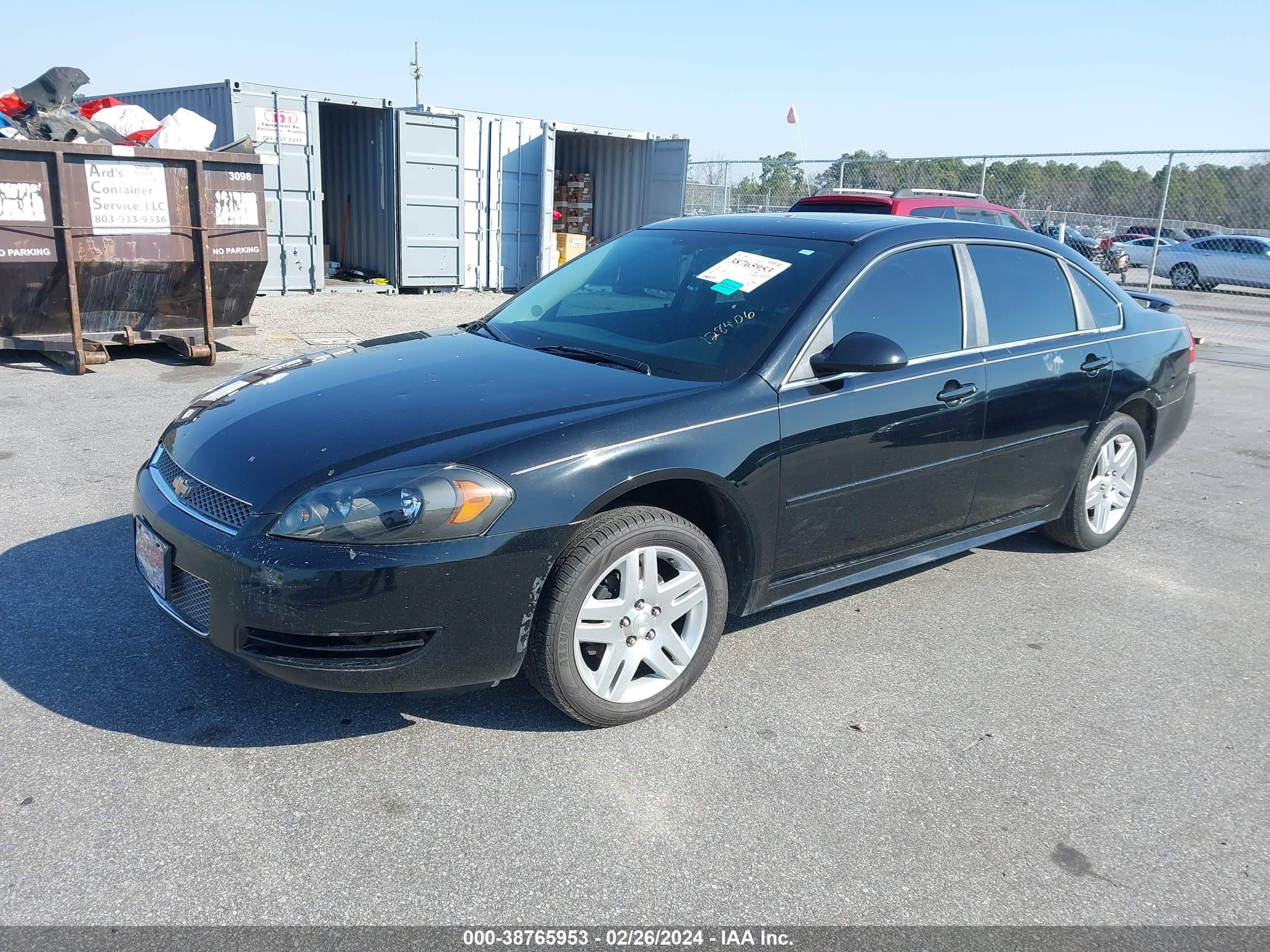 Photo 1 VIN: 2G1WG5E37D1128406 - CHEVROLET IMPALA 