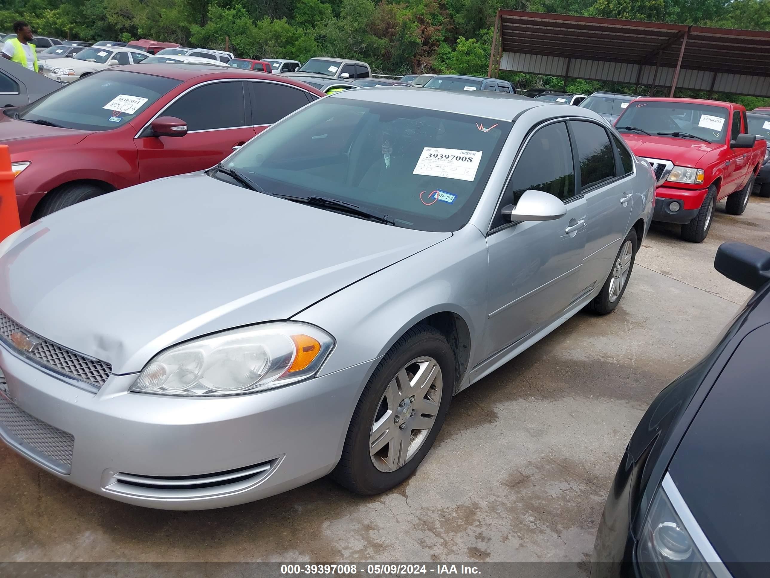 Photo 1 VIN: 2G1WG5E38C1321405 - CHEVROLET IMPALA 