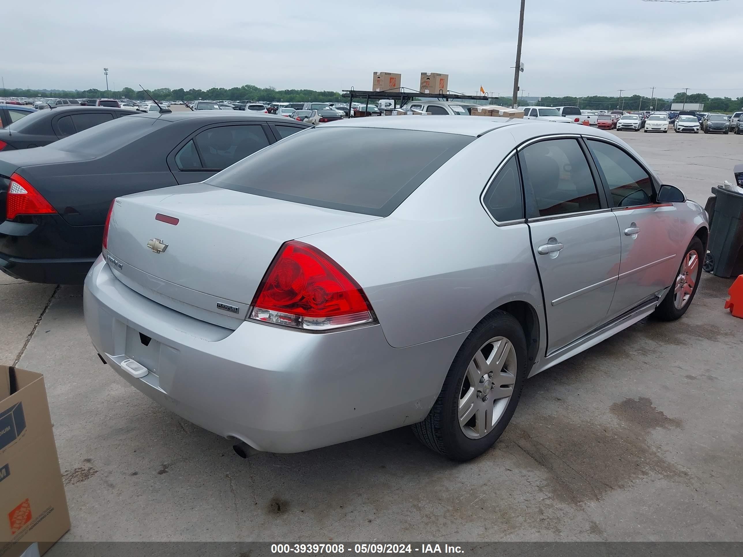 Photo 3 VIN: 2G1WG5E38C1321405 - CHEVROLET IMPALA 