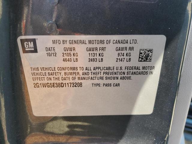 Photo 11 VIN: 2G1WG5E38D1173208 - CHEVROLET IMPALA LT 