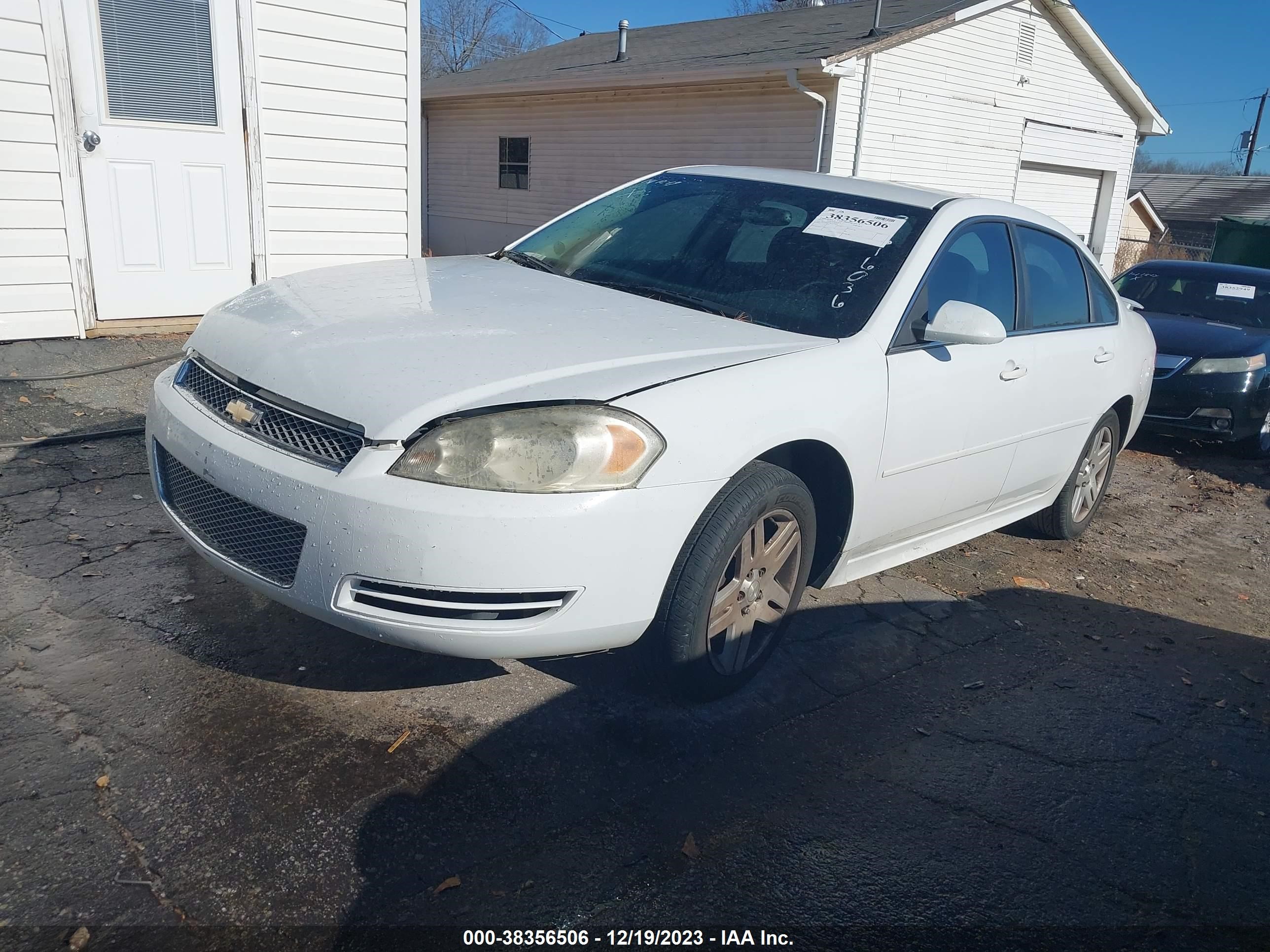 Photo 1 VIN: 2G1WG5E39C1142306 - CHEVROLET IMPALA 